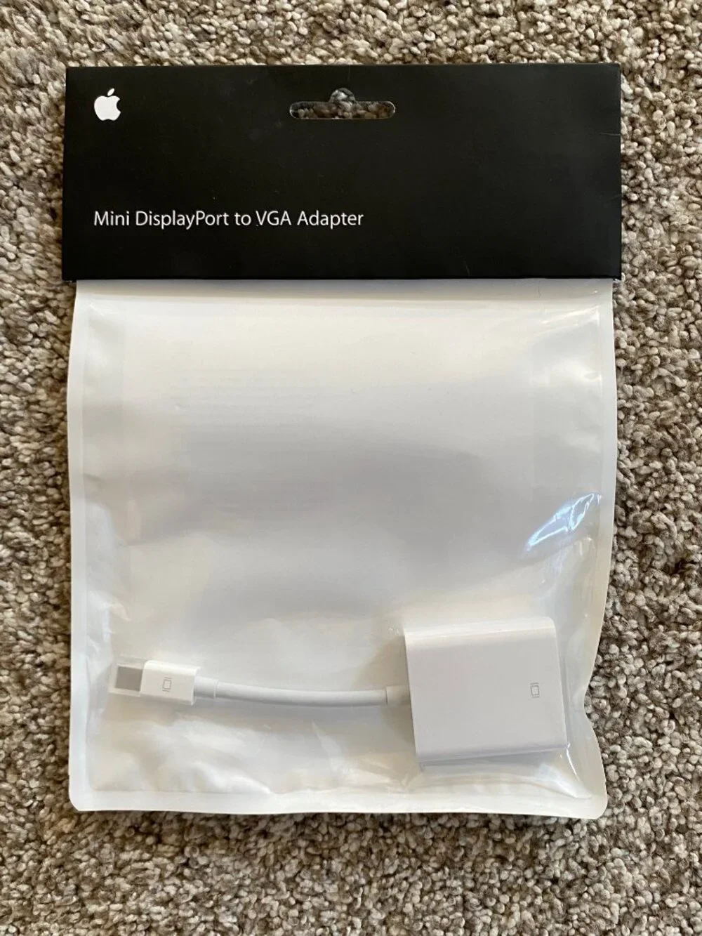 New & Factory Sealed Genuine Apple Mini DisplayPort to VGA Adapter MB572Z/A